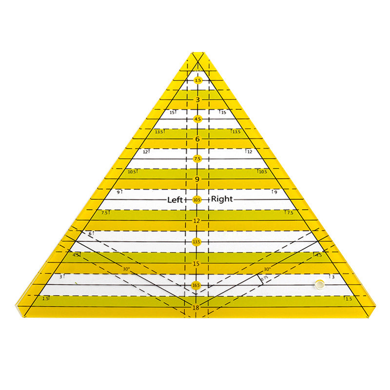 Acrylic Triangle Ruler