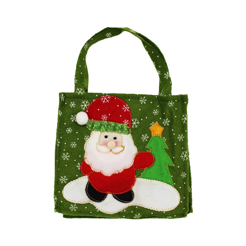 Christmas Non-Woven Gift Bags - 4Pcs