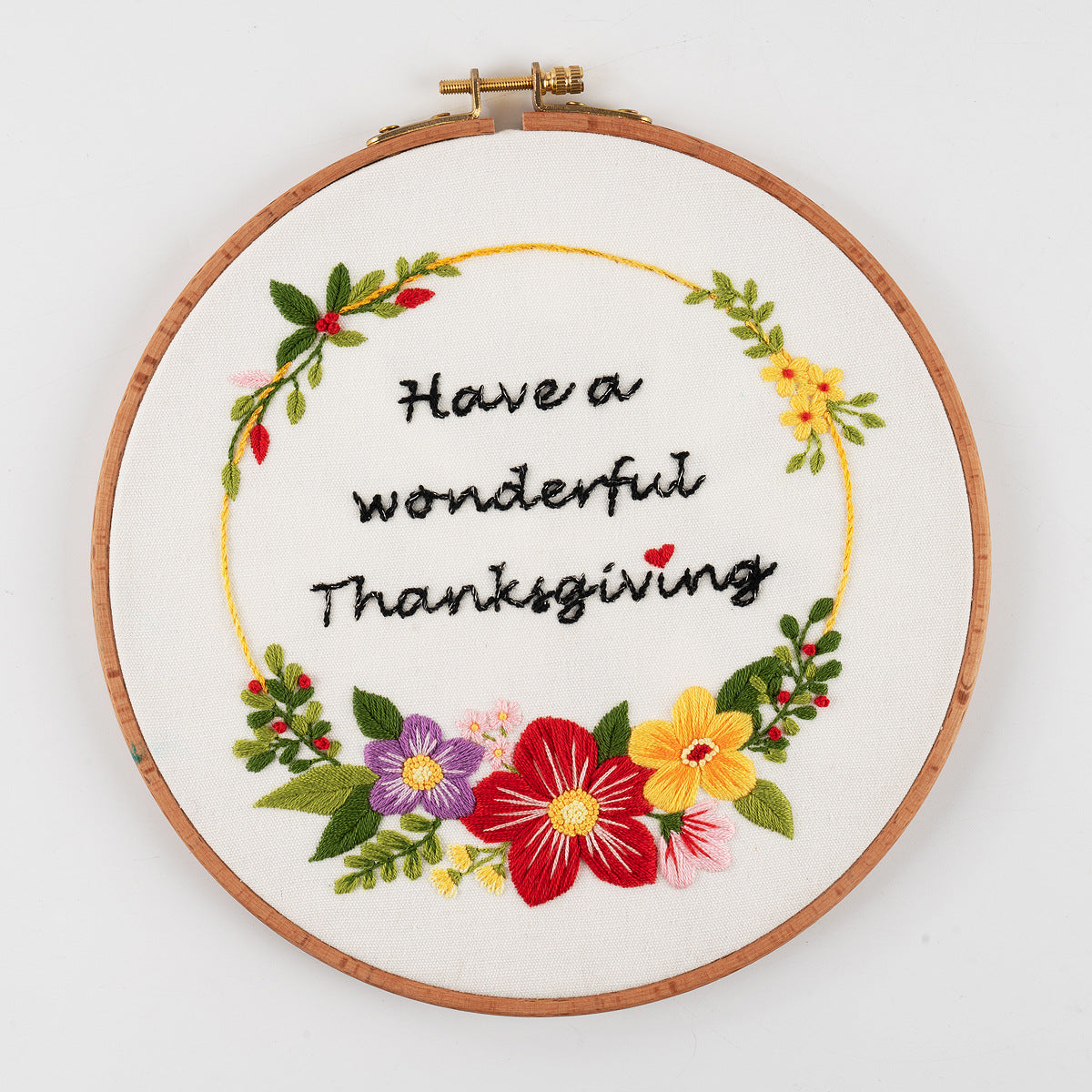 Flower Embroidery Art Kits - 1Pcs