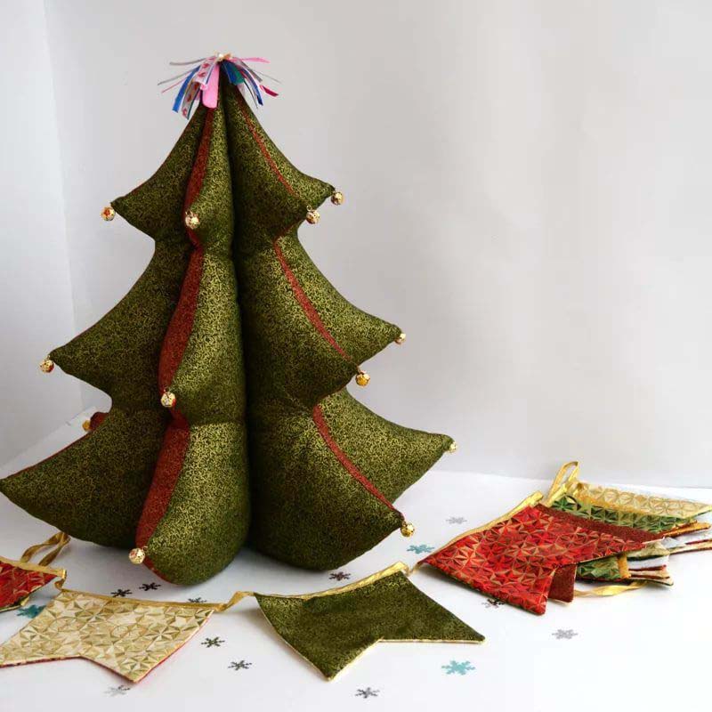 Cute Christmas Tree Template Set