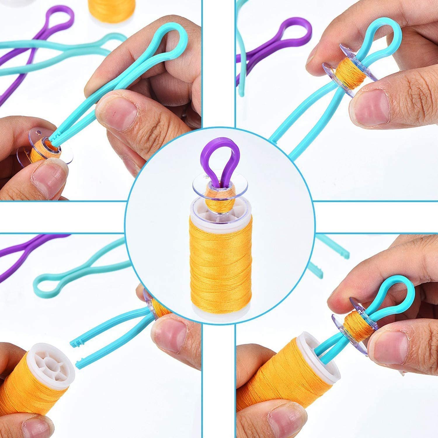 Sewing Spool Clamp - Clip (20Pcs)