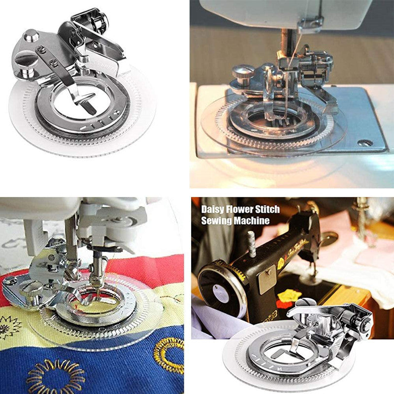 Circular Embroidery Presser Foot (3Pcs)