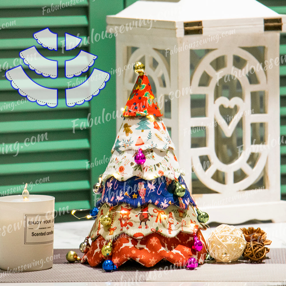Fabulous Sewing Gorgeous Christmas Tree Template Set