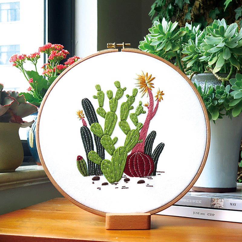 Modern Art Embroidery Kits - 1Pcs