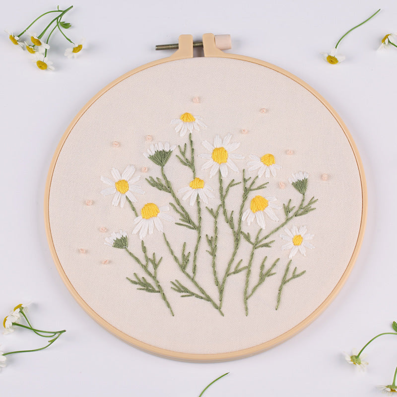 Blossom Embroidery Art Kits - 1Pc
