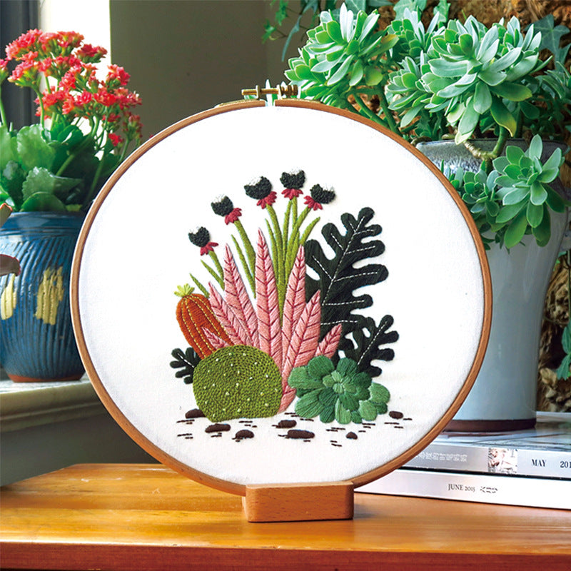 Modern Art Embroidery Kits - 1Pcs