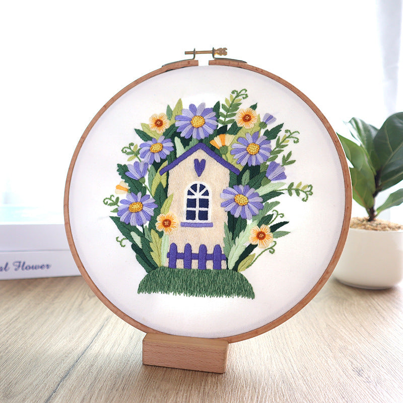 Country Art Embroidery Kits - 1Pcs