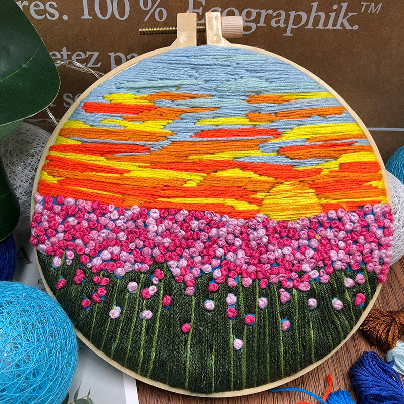 Landscape Embroidery Craft Kits - 1Pcs