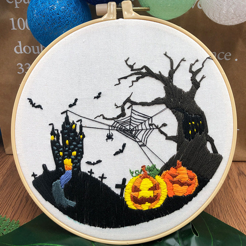 Halloween DIY Embroidery Kits - 1Pcs