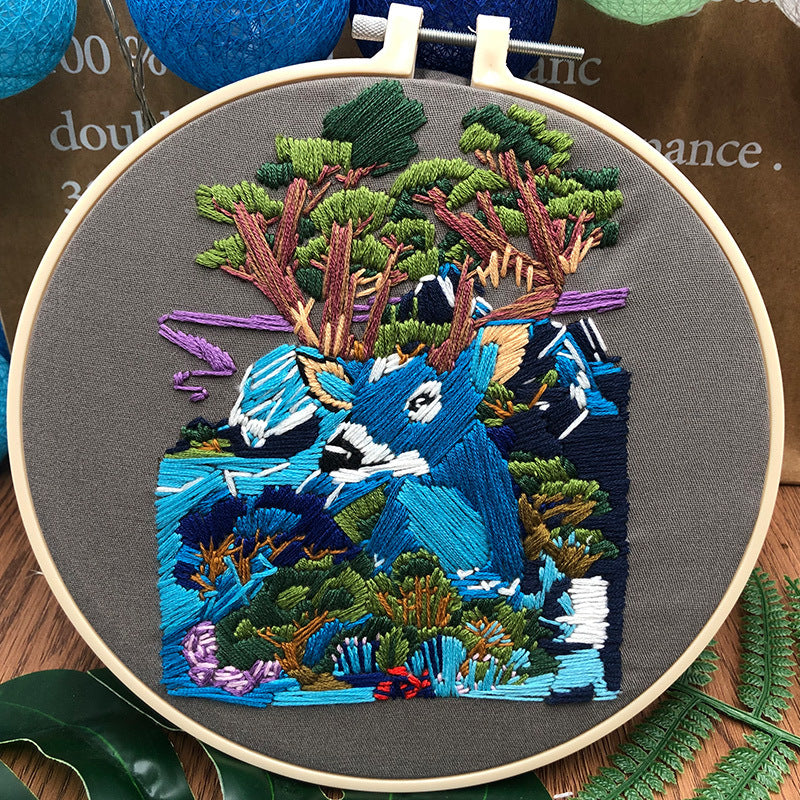 Elk Art Embroidery Craft Kits - 1Pcs