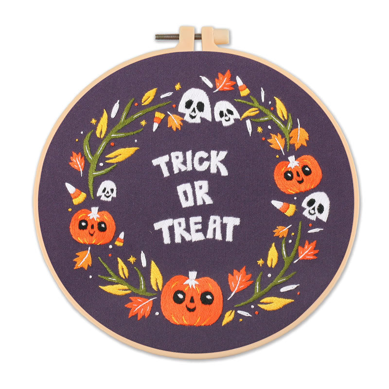 Halloween Embroidery Craft Kits - 1Pcs