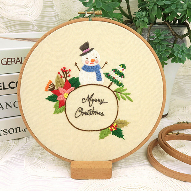 Christmas Embroidery Kits - 1Pcs