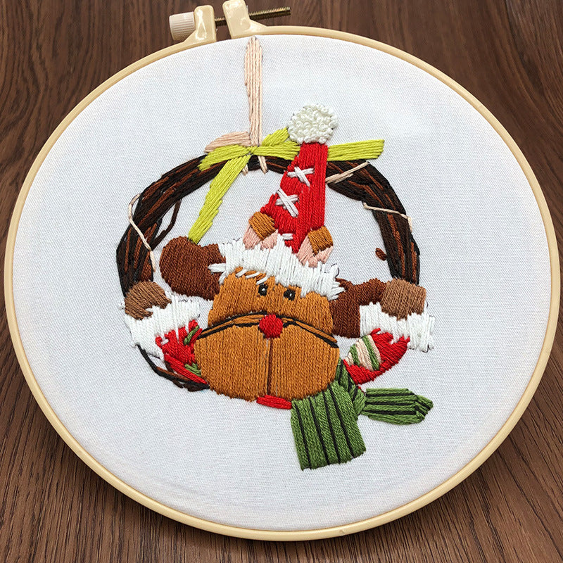 DIY Christmas Embroidery Craft Kits - 1Pcs