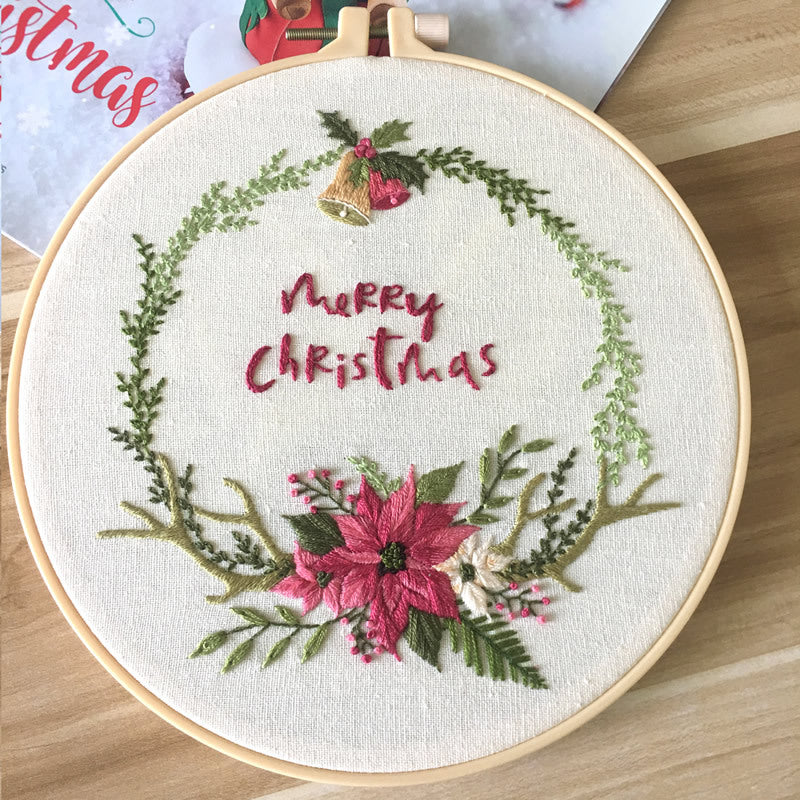 Christmas Embroidery Craft Kits - 1Pcs