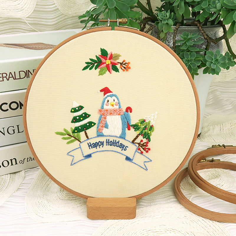 Christmas Embroidery Kits - 1Pcs
