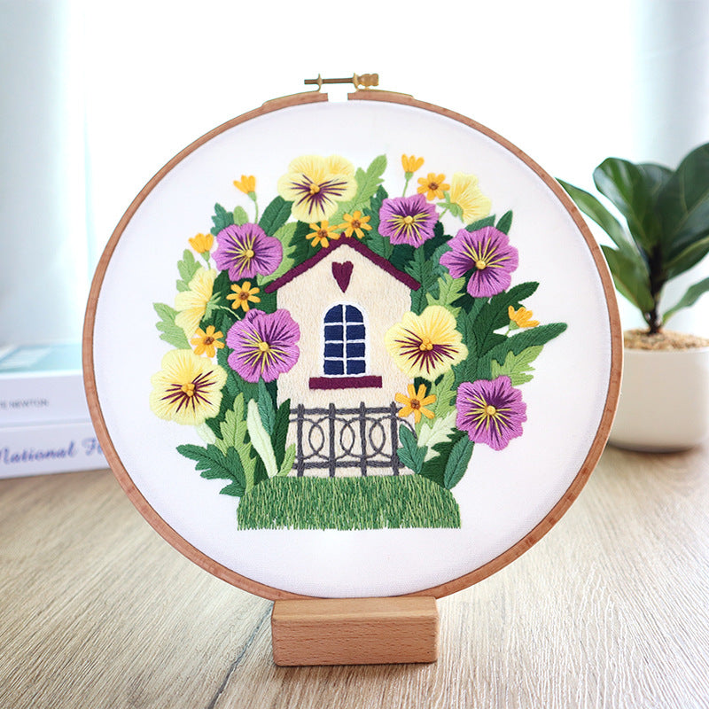 Country Art Embroidery Kits - 1Pcs