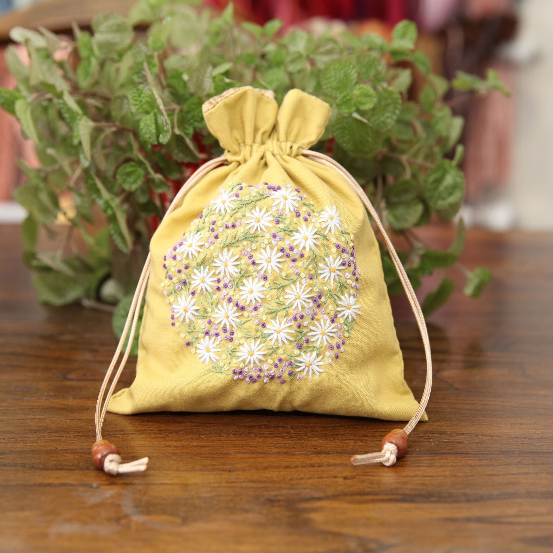 Sachet Bag Embroidery Art Kit - 1Pcs