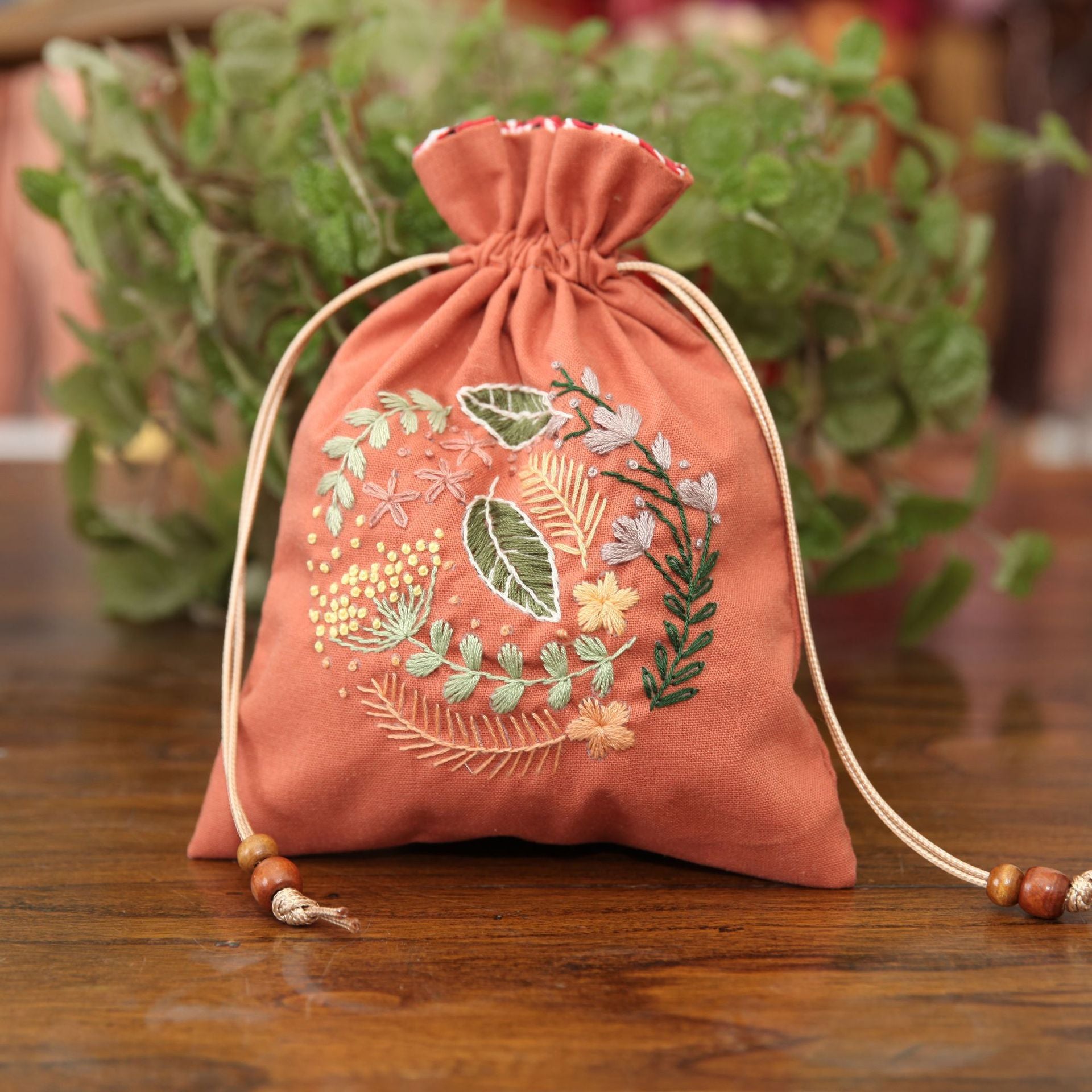 Sachet Bag Embroidery Art Kit - 1Pcs