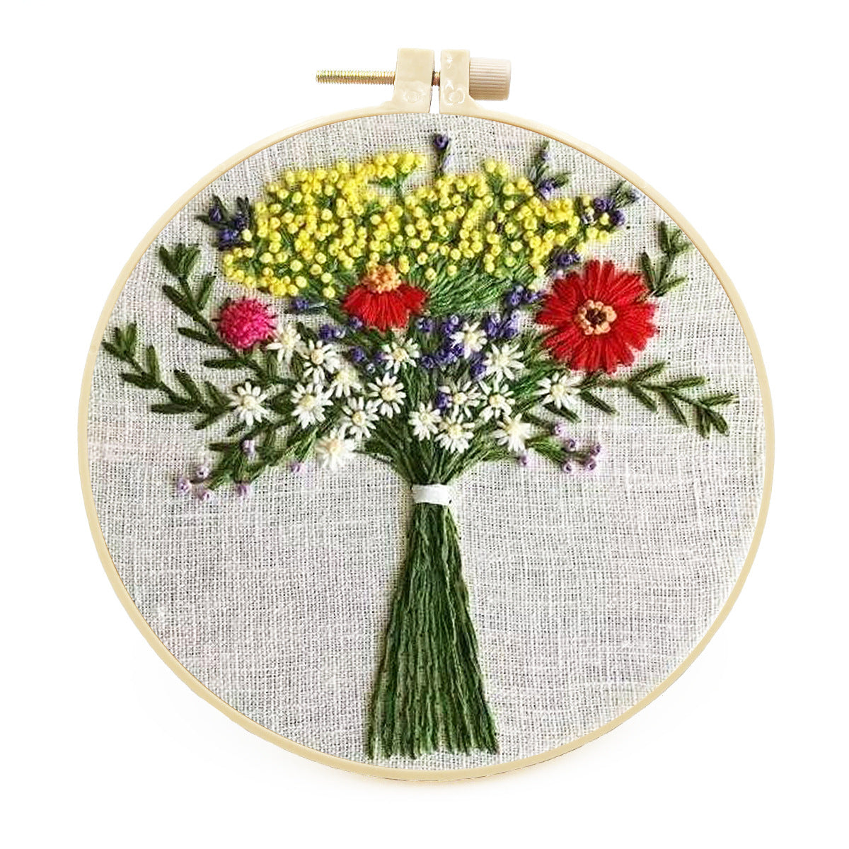 Bouquet Embroidery Craft Kits - 1Pcs