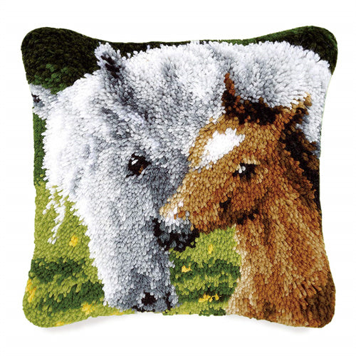 Latch Hook Craft Kit-Animal Pillow